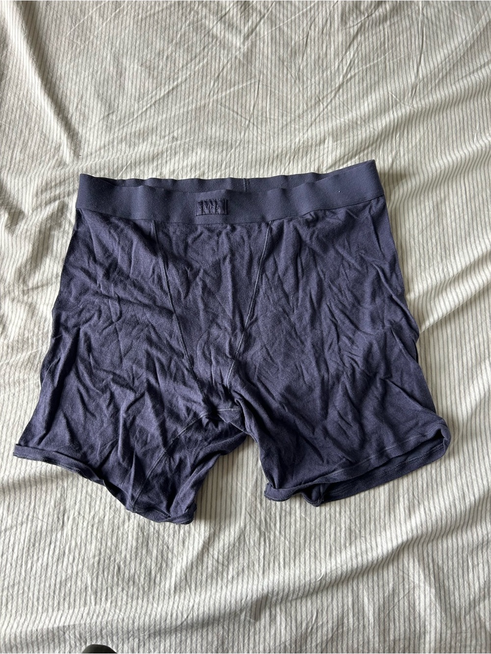 SKIMS Women's Boxer Briefs - purple grey